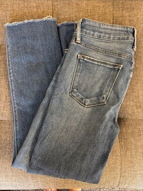 Just Black Women's Straight-Leg Medium Blue Jeans